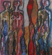 Figuren XII 45x45