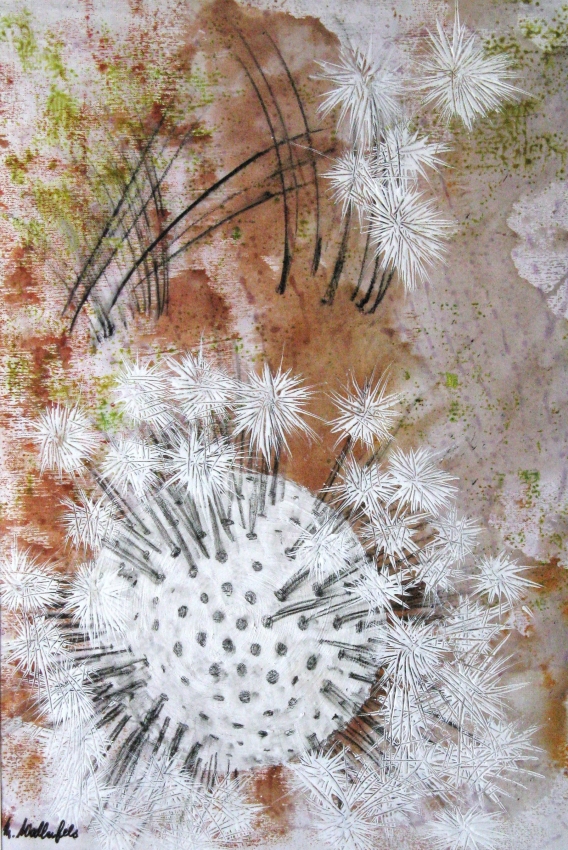 Pusteblume im Wind II 60x40