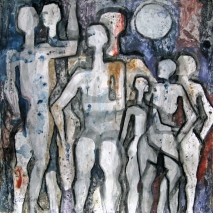 Figuren IX 45x45