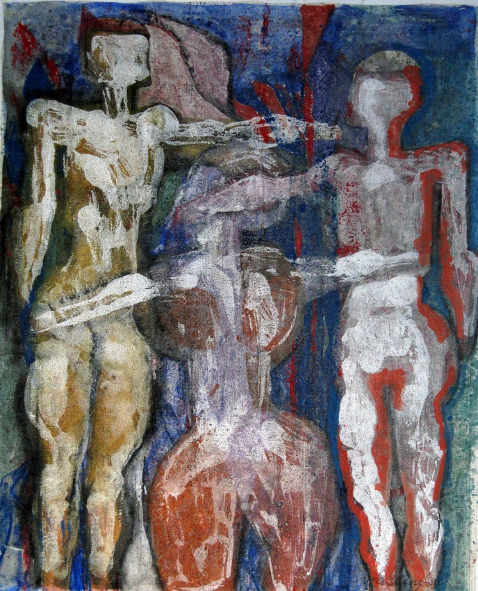 Figuren V 45x45