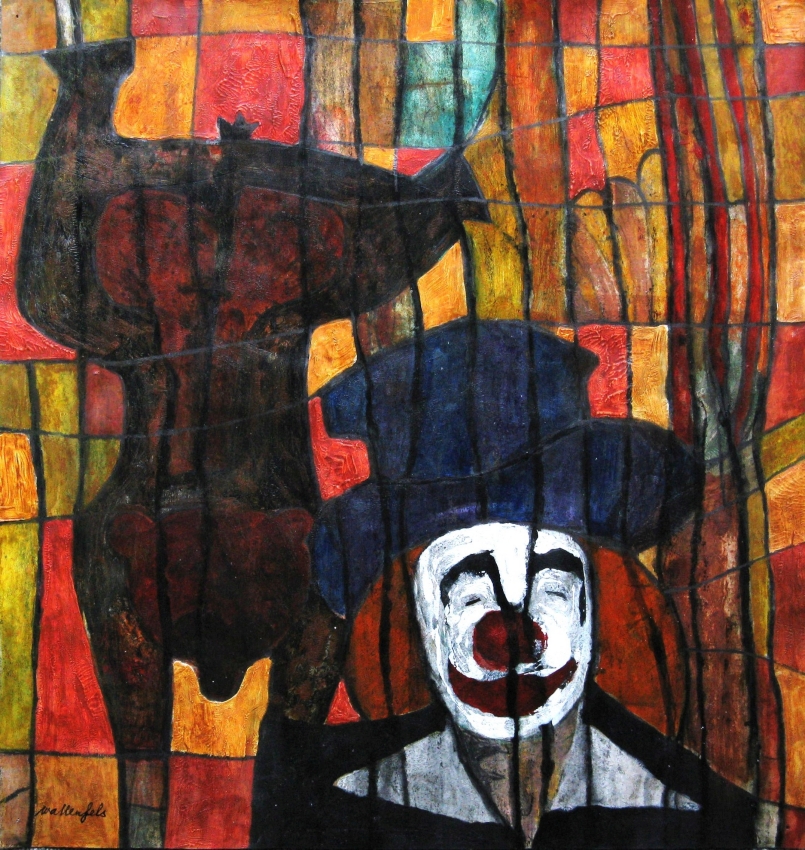 Clown u. Bär 47x50