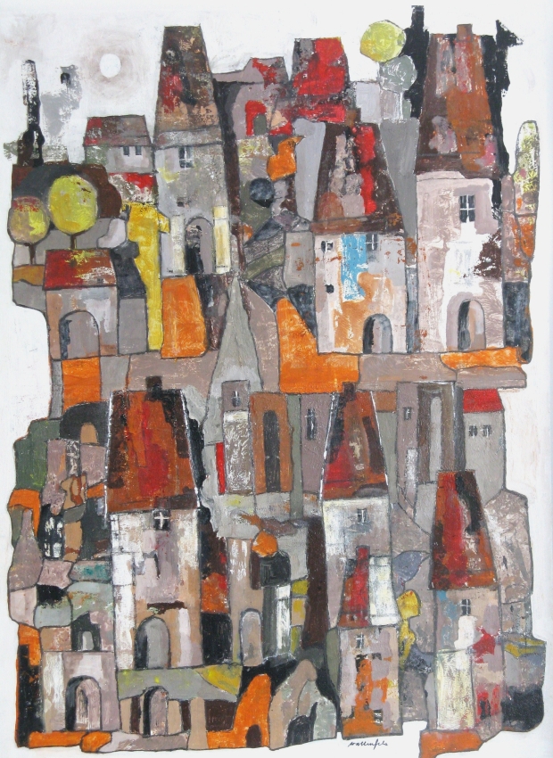 Stadt II 70x95